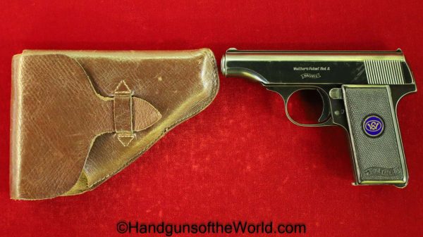 Walther, Model 8, 6.35mm, 3rd, Variation, with Holster, Third, Variant, German, Germany, Handgun, Pistol, C&R, Collectible, Model, 8, VIII, 6.35, 25, .25