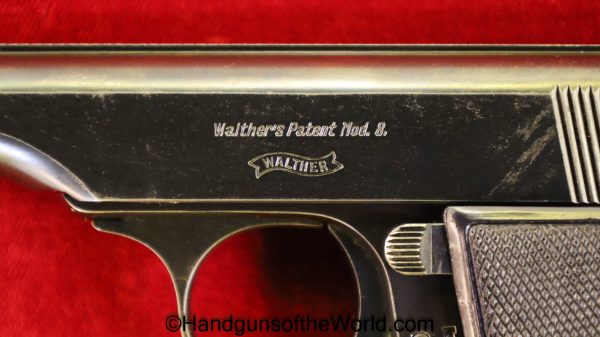 Walther, Model 8, 6.35mm, 3rd, Variation, with Holster, Third, Variant, German, Germany, Handgun, Pistol, C&R, Collectible, Model, 8, VIII, 6.35, 25, .25