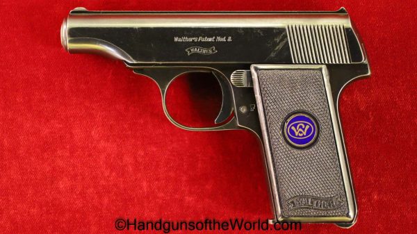 Walther, Model 8, 6.35mm, 3rd, Variation, with Holster, Third, Variant, German, Germany, Handgun, Pistol, C&R, Collectible, Model, 8, VIII, 6.35, 25, .25