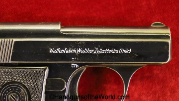 Walther, Model 9, 6.35mm, Full Rig, with Holster, German, Germany, Handgun, Pistol, C&R, Collectible, VP, Vest Pocket, Model, 9, IX, 25, .25, acp, auto, 6.35