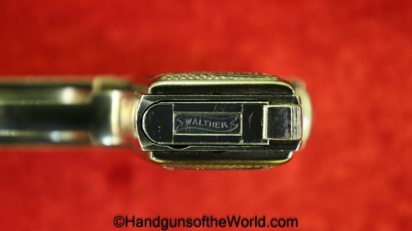 Walther, Model 9, 6.35mm, Factory Engraved, with Holster, Model, 9, German, Germany, Handgun, Pistol, C&R, Collectible, VP, Vest Pocket, Engraved, IX, .25