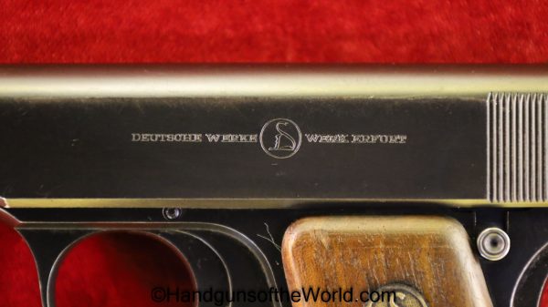 Ortgies, VP, 6.35mm, 6.35, 25, .25, acp, auto, German, Germany, Vest Pocket, Handgun, Hand gun, Pistol, 1920s, Weimar, Deutsch Werk, Deutsche Werke