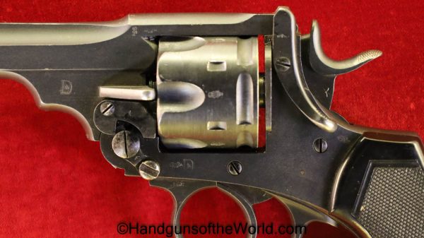 Enfield, MKVI, .45acp, Service, Revolver, Australian, Proofed, .45, 45, acp, auto, Mark 6, Mark VI, Australia, British, English, Handgun, C&R, Collectible