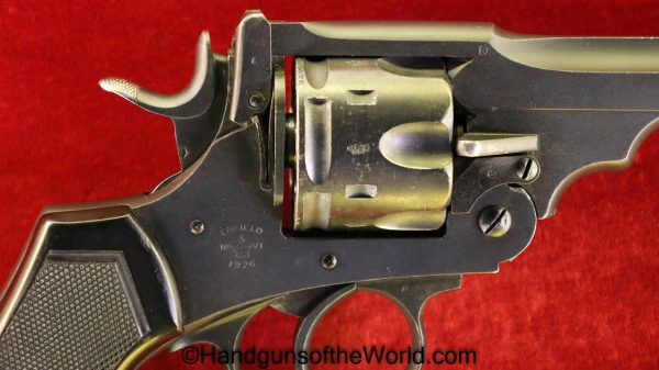 Enfield, MKVI, .45acp, Service, Revolver, Australian, Proofed, .45, 45, acp, auto, Mark 6, Mark VI, Australia, British, English, Handgun, C&R, Collectible