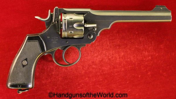 Enfield, MKVI, .45acp, Service, Revolver, Australian, Proofed, .45, 45, acp, auto, Mark 6, Mark VI, Australia, British, English, Handgun, C&R, Collectible