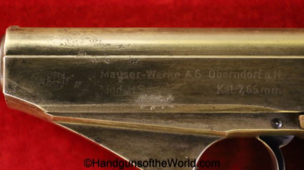 Mauser, HSc, 7.65mm, German, WWII, Germany, WW2, Handgun, Pistol, C&R, Collectible, Pocket, 7.65, .32, 32, acp, auto, Hand gun, WaA135, WaA 135