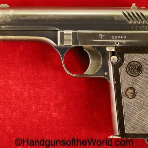 CZ-24, .380, Czech, Dated, 1931, Handgun, Pistol, C&R, Collectible, CZ, 24, CZ24, CZ 24, 380, acp, auto, Czechoslovakia, Hand gun, Pocket, WWII, WW2