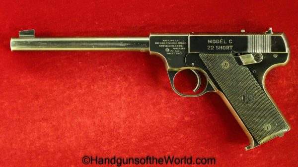 High Standard, Model C, .22 Short, 22, .22, Short, Hi Standard, Hi-Standard, Model, C, Handgun, Pistol, C&R, Collectible, Hand gun, USA, Americana, Target