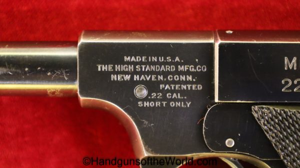 High Standard, Model C, .22 Short, 22, .22, Short, Hi Standard, Hi-Standard, Model, C, Handgun, Pistol, C&R, Collectible, Hand gun, USA, Americana, Target