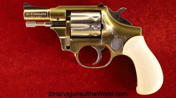 High Standard, R-101, Sentinel, .22, Factory Gold Finish, Gold, Finish, Factory, 22, R101, R 101, Hi Standard, Hi-Standard, Handgun, Revolver, Collectible