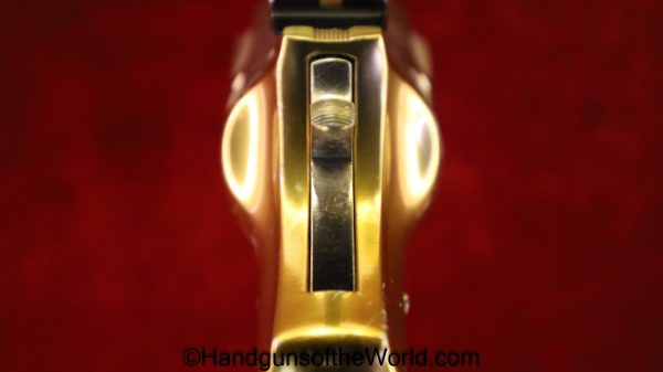 High Standard, R-101, Sentinel, .22, Factory Gold Finish, Gold, Finish, Factory, 22, R101, R 101, Hi Standard, Hi-Standard, Handgun, Revolver, Collectible