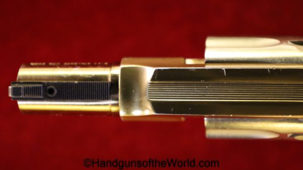 High Standard, R-101, Sentinel, .22, Factory Gold Finish, Gold, Finish, Factory, 22, R101, R 101, Hi Standard, Hi-Standard, Handgun, Revolver, Collectible