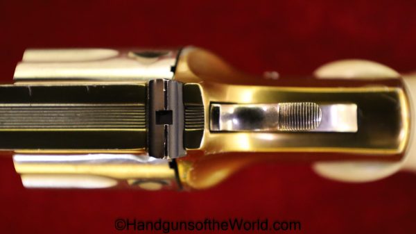 High Standard, R-101, Sentinel, .22, Factory Gold Finish, Gold, Finish, Factory, 22, R101, R 101, Hi Standard, Hi-Standard, Handgun, Revolver, Collectible