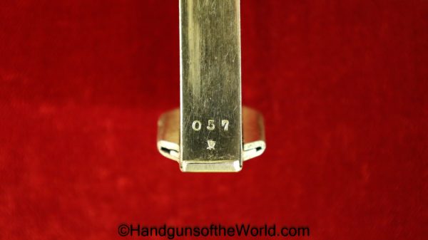 Nambu, Type 94, 12.5, Date, 8mm, Matching Magazine, Matching Mag, Matching Clip, Japan, Japanese, Handgun, Pistol, C&R, Collectible, May, 1937, 94, Type
