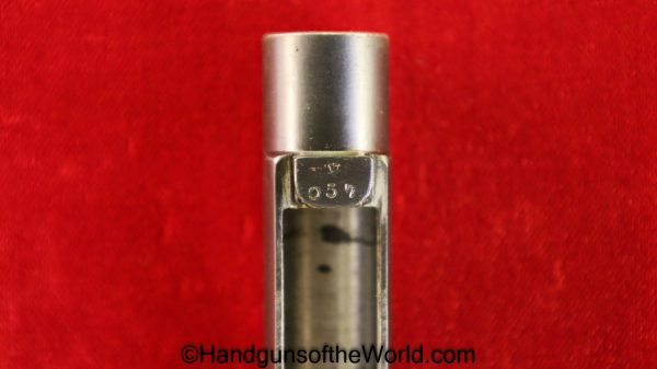 Nambu, Type 94, 12.5, Date, 8mm, Matching Magazine, Matching Mag, Matching Clip, Japan, Japanese, Handgun, Pistol, C&R, Collectible, May, 1937, 94, Type