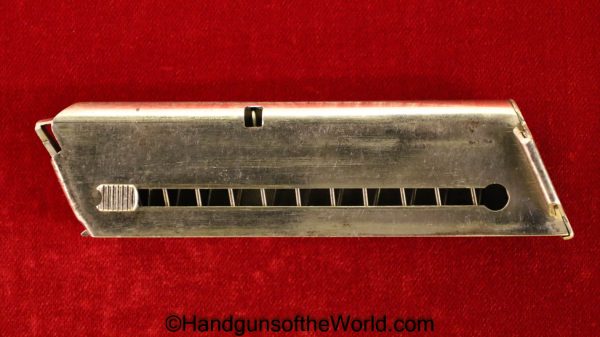Nambu, Type 94, 12.5, Date, 8mm, Matching Magazine, Matching Mag, Matching Clip, Japan, Japanese, Handgun, Pistol, C&R, Collectible, May, 1937, 94, Type