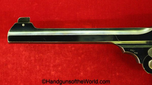 Webley & Scott, Webley, WG, Target Model, .450/455, Lyon & Lyon, Calcutta, Retailer Marked, Handgun, Revolver, C&R, Collectible, .455, British, India