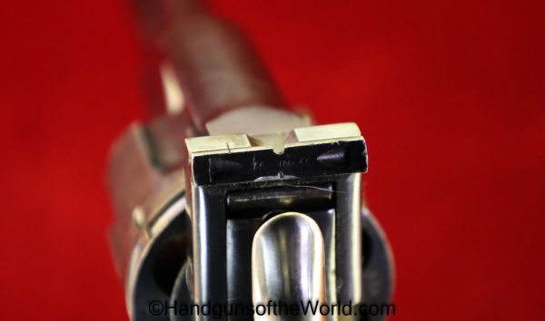 Webley & Scott, Webley, WG, Target Model, .450/455, Lyon & Lyon, Calcutta, Retailer Marked, Handgun, Revolver, C&R, Collectible, .455, British, India