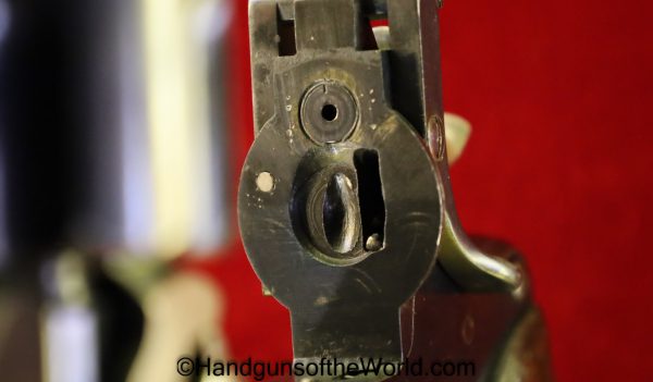 Webley & Scott, Webley, WG, Target Model, .450/455, Lyon & Lyon, Calcutta, Retailer Marked, Handgun, Revolver, C&R, Collectible, .455, British, India