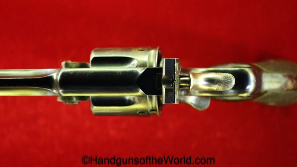 Webley & Scott, Webley, WG, Target Model, .450/455, Lyon & Lyon, Calcutta, Retailer Marked, Handgun, Revolver, C&R, Collectible, .455, British, India