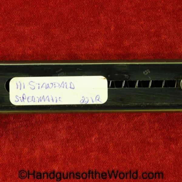 High Standard, Supermatic, Models, 102, 103, 104, .22lr, Magazine, Clip, Mag, Original, Collectible, Model, 22, .22, 22lr, Handgun, Pistol, Hand gun, USA