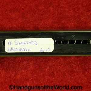 High Standard, Supermatic, Models, 102, 103, 104, .22lr, Magazine, Clip, Mag, Original, Collectible, Model, 22, .22, 22lr, Handgun, Pistol, Hand gun, USA