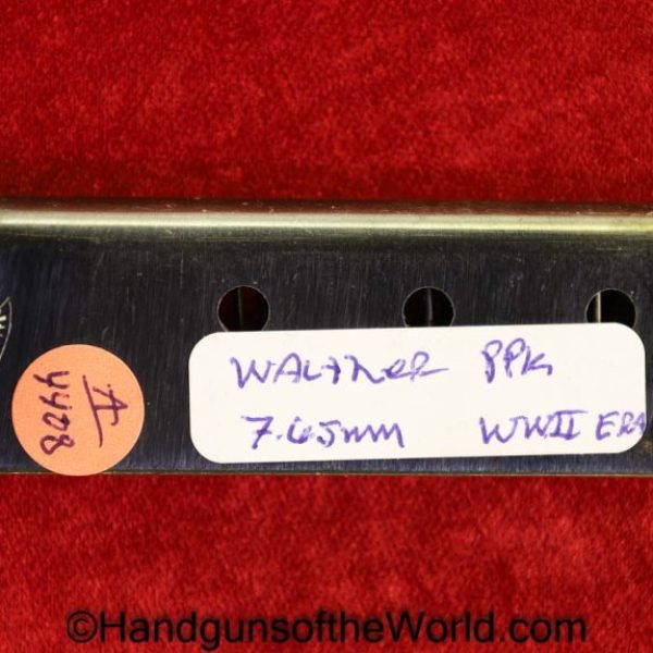Walther, PPk, 7.65mm, Magazine, Clip, WWII, Era, WW2, Mag, Handgun, Pistol, Hand gun, German, Germany, 7.65, .32, 32, acp, auto, Finger Extension, Extension