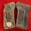 Walther, Model 7, Grips, Grip, Pair, Original, Collectible, Horn, Model, 7, VII, German, Germany, Handgun, Pistol, Hand gun, Vintage, Real, Period, Old