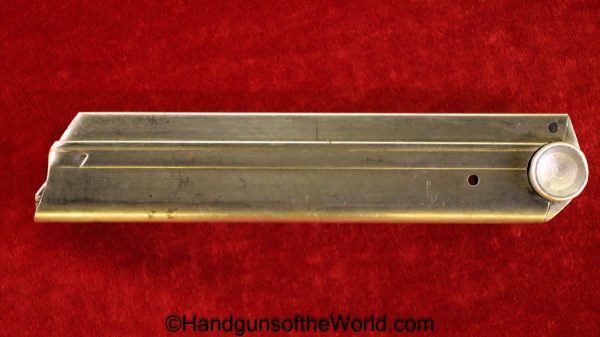 Luger, P.08, 9mm, Magazine, Clip, #3574-2, *K, Star, K, P08, P 08, P-08, German, Germany, Handgun, Pistol, Collectible, Original, 3574-2, 3574, #3574, Mag