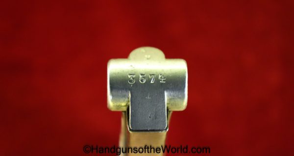 Luger, P.08, 9mm, Magazine, Clip, #3574-2, *K, Star, K, P08, P 08, P-08, German, Germany, Handgun, Pistol, Collectible, Original, 3574-2, 3574, #3574, Mag