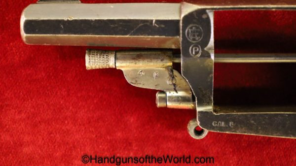 Velo Dog, Revolver, 6mm, Velodog, 5.75, 5.75mm, Handgun, Revolver, Antique, Collectible, Hand gun, Belgian, Belgium, Folding Trigger, Triple Action