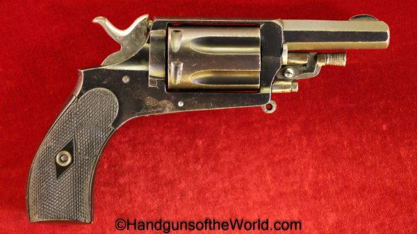 Velo Dog, Revolver, 6mm, Velodog, 5.75, 5.75mm, Handgun, Revolver, Antique, Collectible, Hand gun, Belgian, Belgium, Folding Trigger, Triple Action