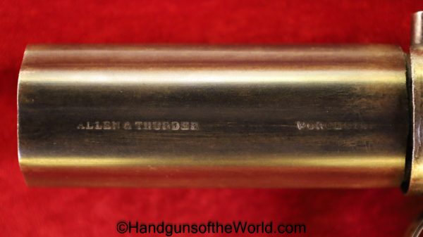 Allen & Thurber, Pepperbox, .31, 31, Antique, Revolver, Handgun, Hand gun, Allen, Thurber, Allen and Thurber, Non-FFL, Non FFL, USA, American, Americana