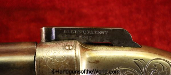 Allen & Thurber, Pepperbox, .31, 31, Antique, Revolver, Handgun, Hand gun, Allen, Thurber, Allen and Thurber, Non-FFL, Non FFL, USA, American, Americana