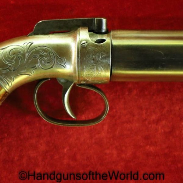 Allen & Thurber, Pepperbox, .31, 31, Antique, Revolver, Handgun, Hand gun, Allen, Thurber, Allen and Thurber, Non-FFL, Non FFL, USA, American, Americana