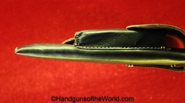 FN, Browning, High Power, Holster, German, WWII, Germany, WW2, black, leather, breakaway, pattern, HLV4, WaA661, Collectible, Original, 1944, hlv, 4, BHP