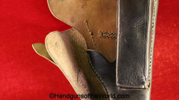 FN, Browning, High Power, Holster, German, WWII, Germany, WW2, black, leather, breakaway, pattern, HLV4, WaA661, Collectible, Original, 1944, hlv, 4, BHP