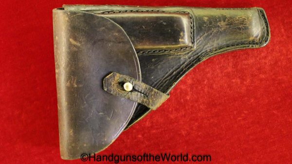 FN, Browning, 1922, Holster, Repurposed, Brown, Leather, Original, Collectible, Handgun, Hand gun, Pistol, Model, Vintage, Old, Real