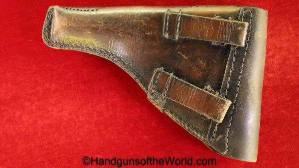 FN, Browning, 1922, Holster, Repurposed, Brown, Leather, Original, Collectible, Handgun, Hand gun, Pistol, Model, Vintage, Old, Real