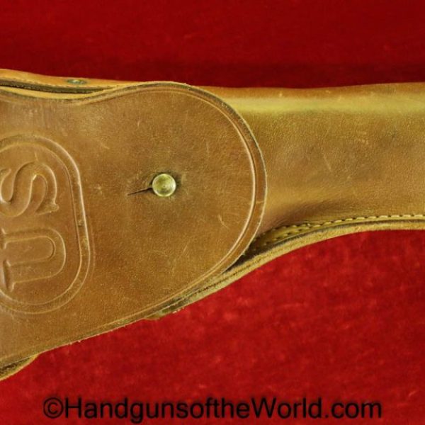 Colt, 1911A1, Holster, Craighead-Denver, Craighead, 1911, Government, Model, Handgun, Pistol, Collectible, Original, Hand gun, US, American, brown, leather