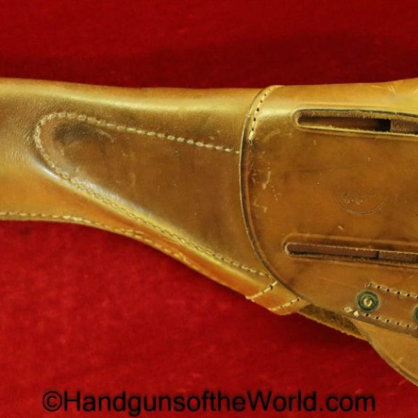 Colt, 1911A1, Holster, Craighead-Denver, Craighead, 1911, Government, Model, Handgun, Pistol, Collectible, Original, Hand gun, US, American, brown, leather