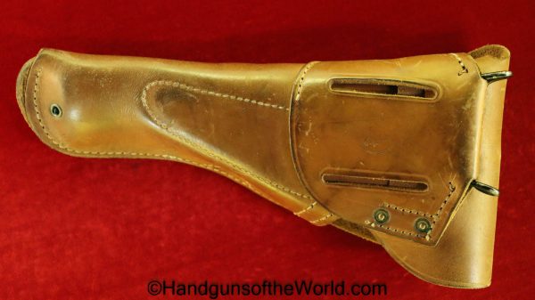 Colt, 1911A1, Holster, Craighead-Denver, Craighead, 1911, Government, Model, Handgun, Pistol, Collectible, Original, Hand gun, US, American, brown, leather