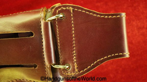 Colt, 1911A1, General Officers, Holster, Cordovan, brown, leather, Original, Collectible, General, Officer, Officers, USA, American, America, 1911, .45, 45