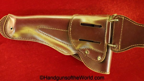 Colt, 1911A1, General Officers, Holster, Cordovan, brown, leather, Original, Collectible, General, Officer, Officers, USA, American, America, 1911, .45, 45