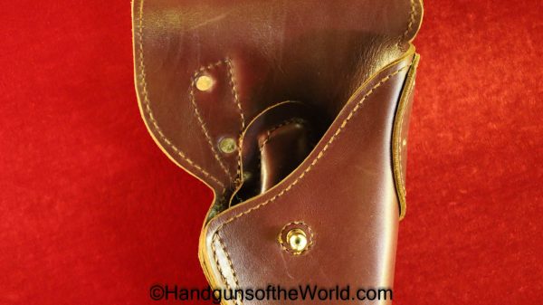 Colt, 1911A1, General Officers, Holster, Cordovan, brown, leather, Original, Collectible, General, Officer, Officers, USA, American, America, 1911, .45, 45
