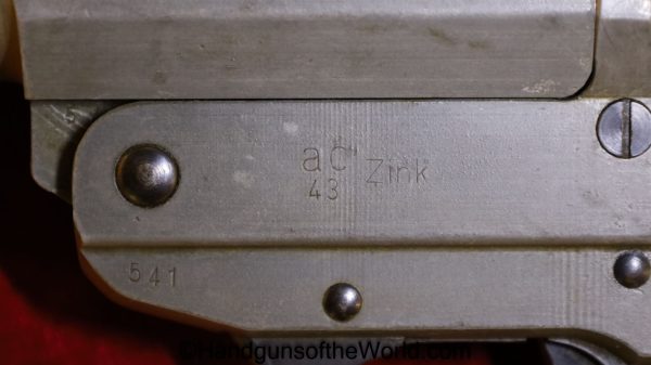 German, Herr, Flare Pistol, 26.5mm, AC-43, Zink, Zinc, Germany, WWII, WW2, Handgun, Flare, Pistol, 26.5, AC 43, 1943, AC, 43, AC43, Non-FFL, Non FFL