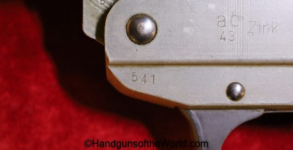 German, Herr, Flare Pistol, 26.5mm, AC-43, Zink, Zinc, Germany, WWII, WW2, Handgun, Flare, Pistol, 26.5, AC 43, 1943, AC, 43, AC43, Non-FFL, Non FFL