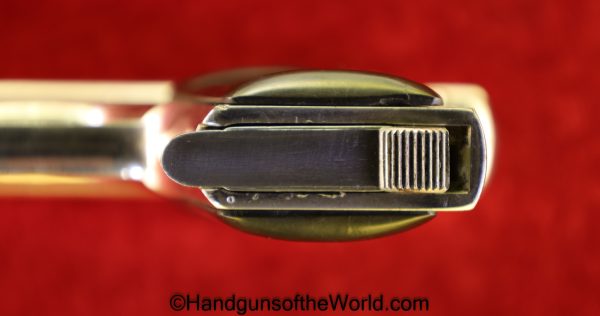 Haenel Schmeisser, Model 1, 6.35mm, Factory Nickel, Nickel, German, Germany, Handgun, Pistol, C&R, Collectible, VP, Vest Pocket, Model I, 1, I, Model, .25