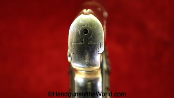 Haenel Schmeisser, Model 1, 6.35mm, Factory Nickel, Nickel, German, Germany, Handgun, Pistol, C&R, Collectible, VP, Vest Pocket, Model I, 1, I, Model, .25