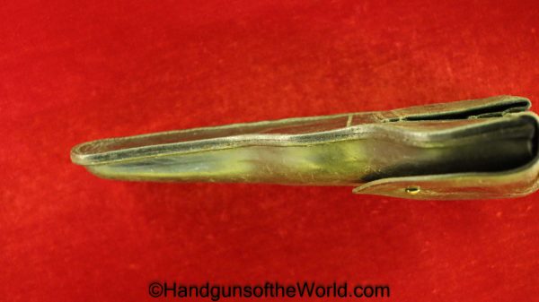 Luger, 1906, Portuguese, M2, Holster, black, leather, for 4 3/4" barrel pistols, Handgun, Pistol, Collectible, Original, Portugal, Model, Hand gun